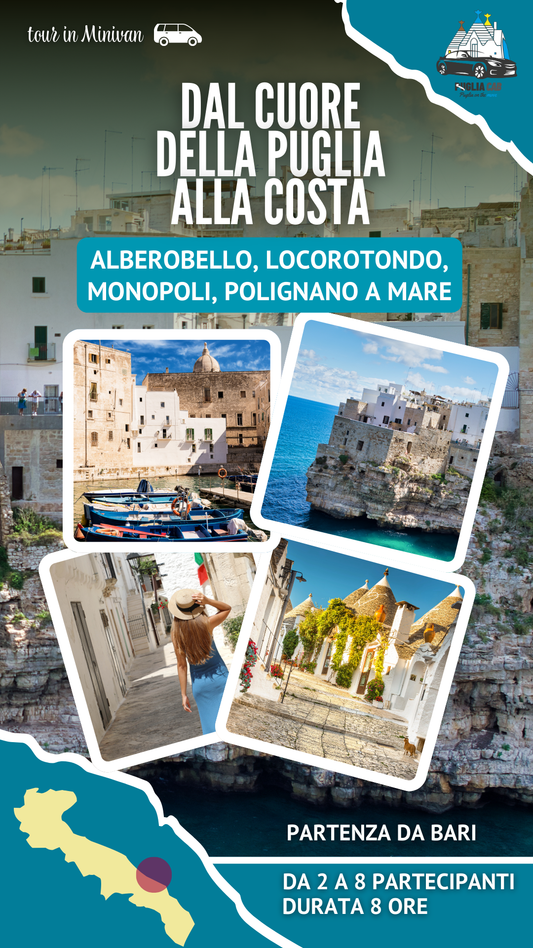 Dal cuore della Puglia alla costa